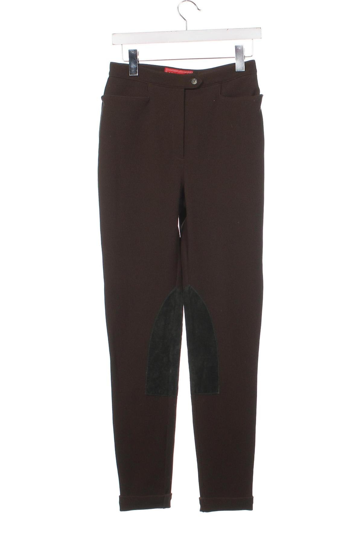 Дамски панталон Alain Manoukian, Размер XS, Цвят Зелен, Цена 12,73 лв.