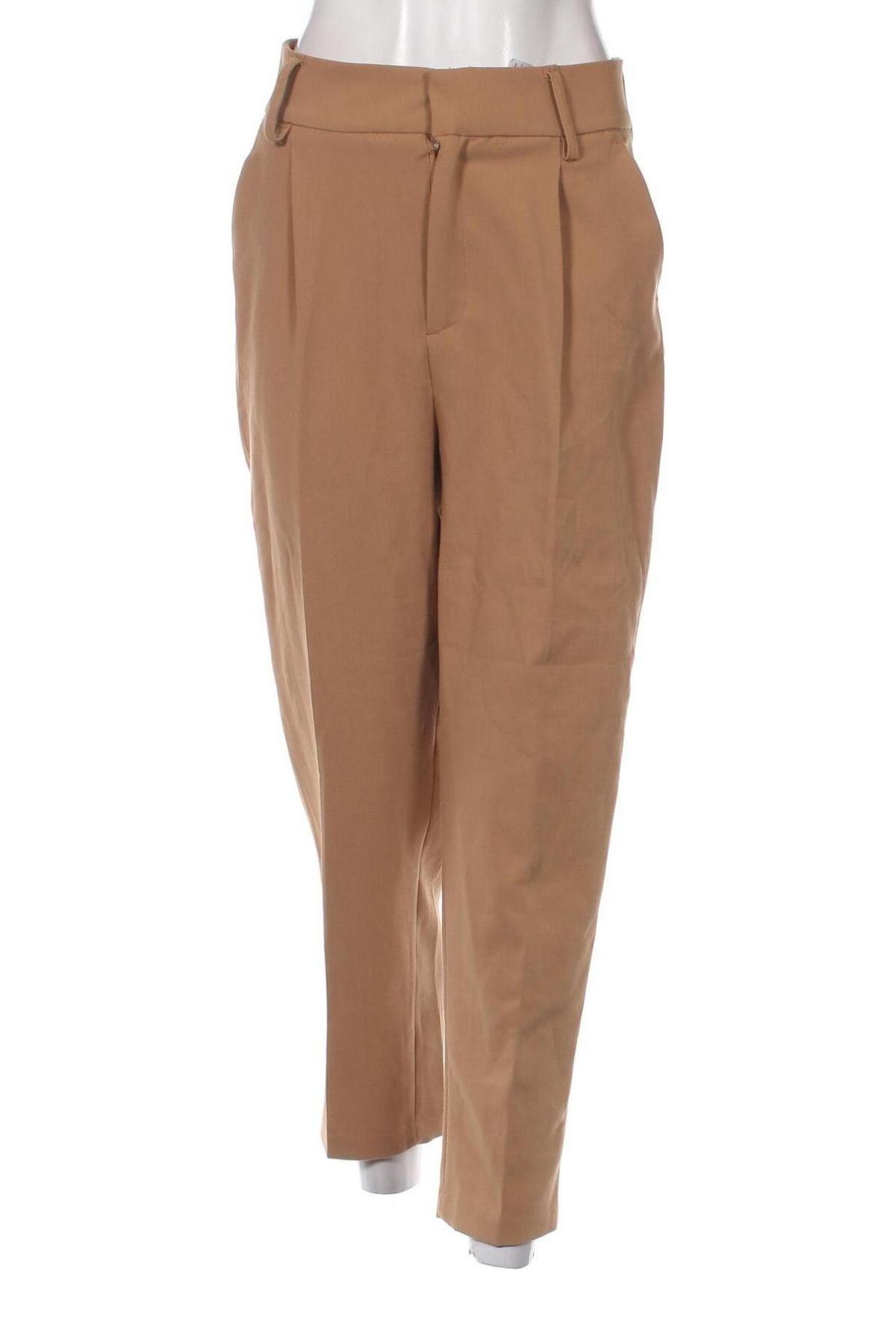 Γυναικείο παντελόνι Amisu, Μέγεθος M, Χρώμα  Μπέζ, Τιμή 5,38 €