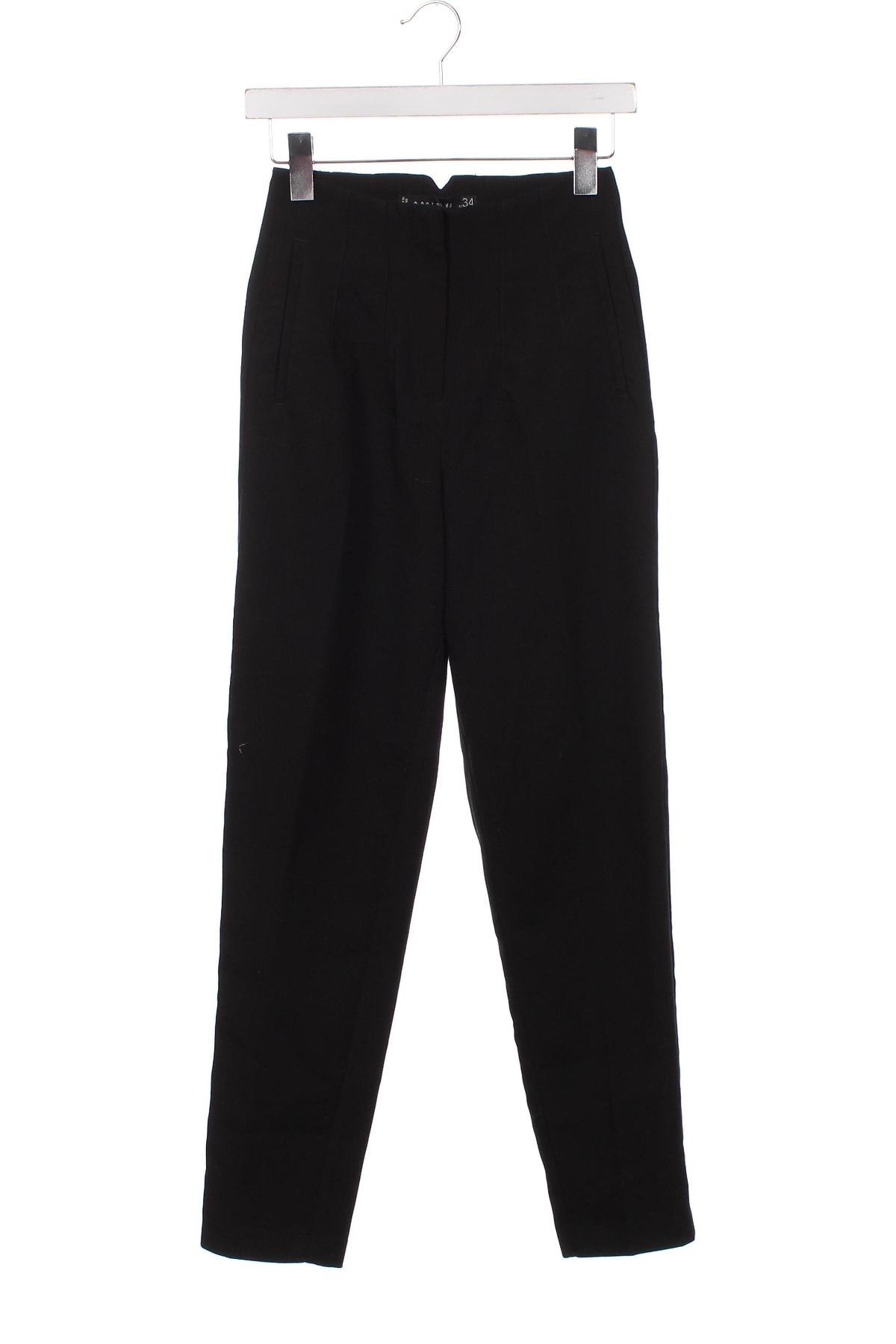 Pantaloni de femei Amisu, Mărime XS, Culoare Negru, Preț 33,30 Lei