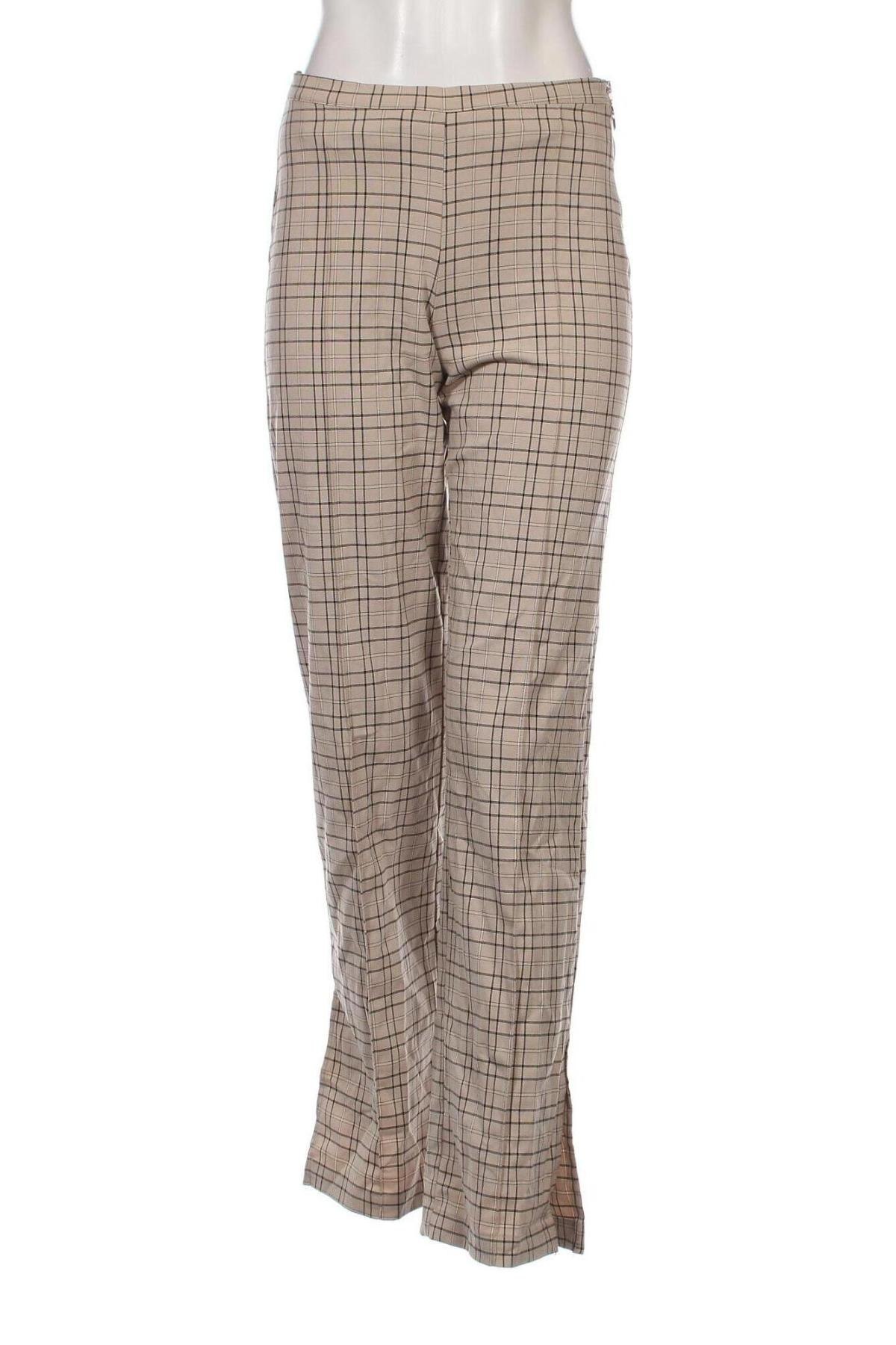 Pantaloni de femei Bershka, Mărime S, Culoare Bej, Preț 38,16 Lei