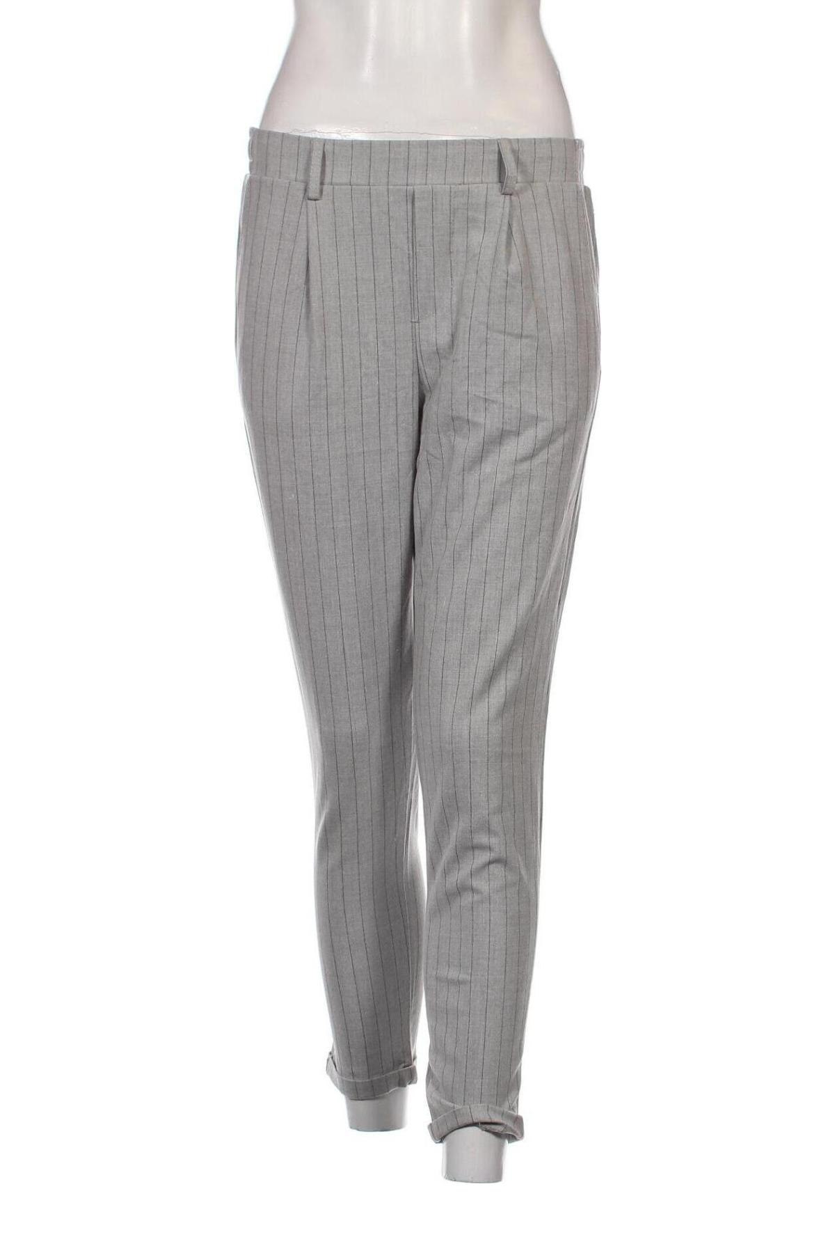 Дамски панталон Bershka, Размер S, Цвят Сив, Цена 8,99 лв.