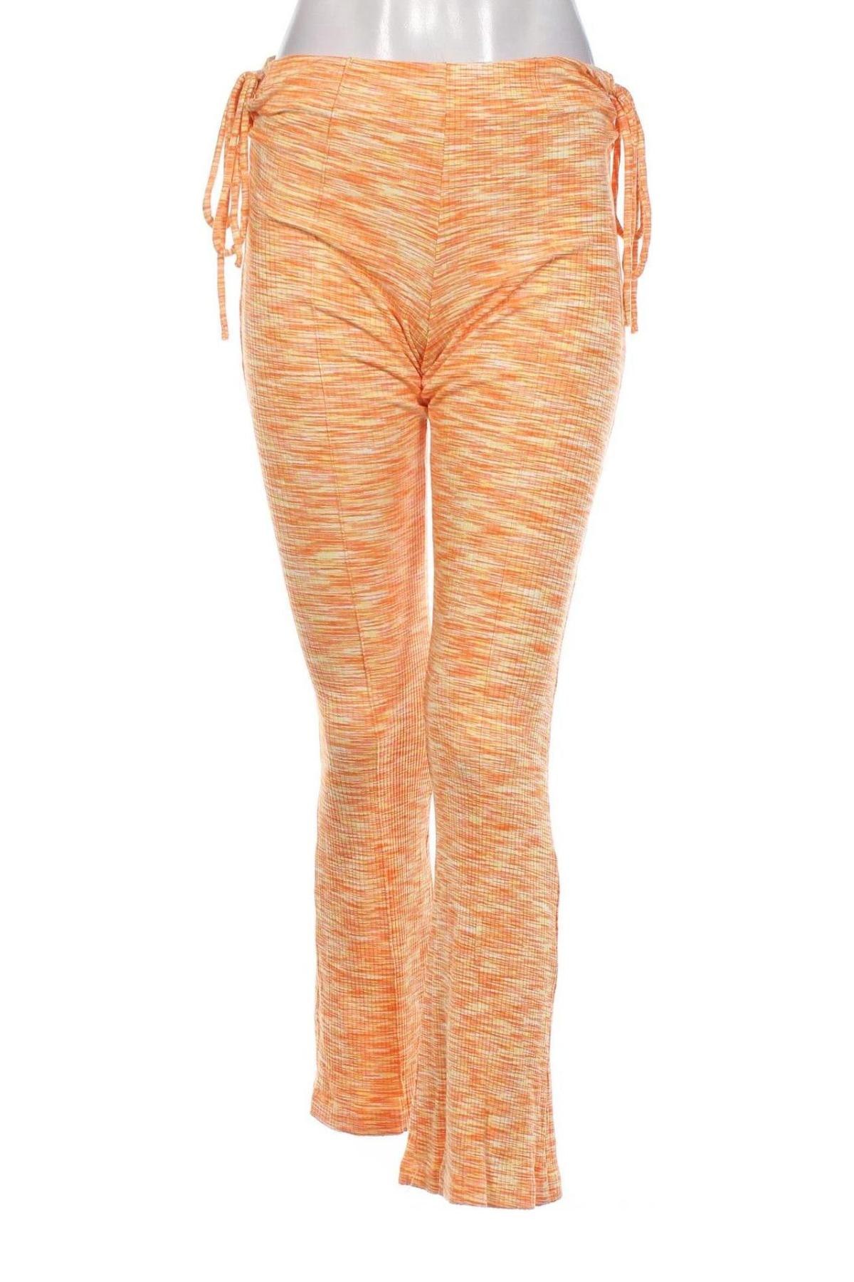 Дамски панталон Bershka, Размер M, Цвят Оранжев, Цена 9,78 лв.