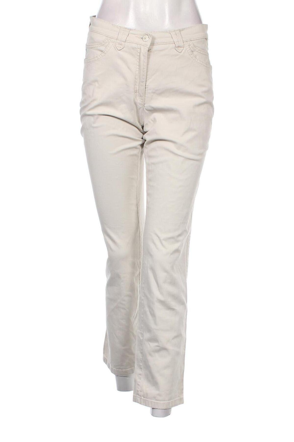 Pantaloni de femei Brax, Mărime S, Culoare Ecru, Preț 105,85 Lei