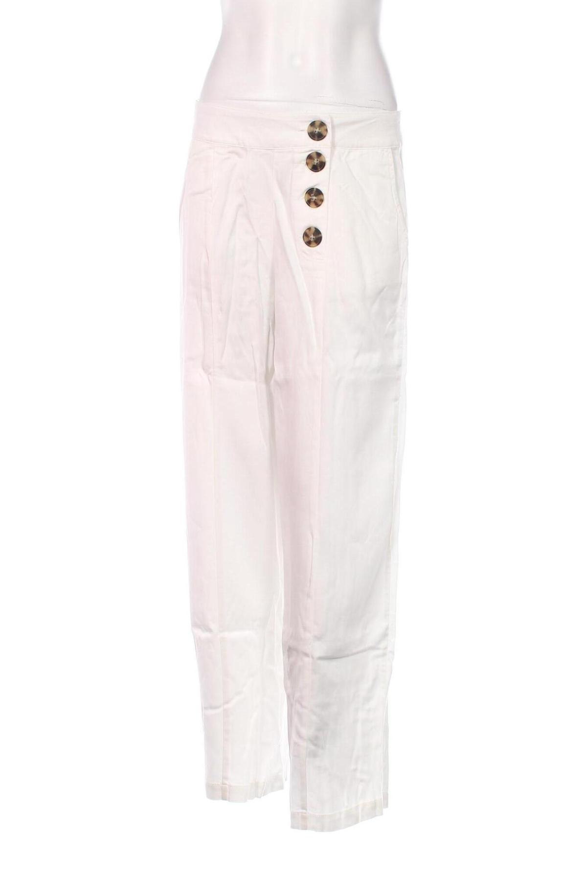 Дамски панталон Buffalo, Размер M, Цвят Бял, Цена 20,46 лв.