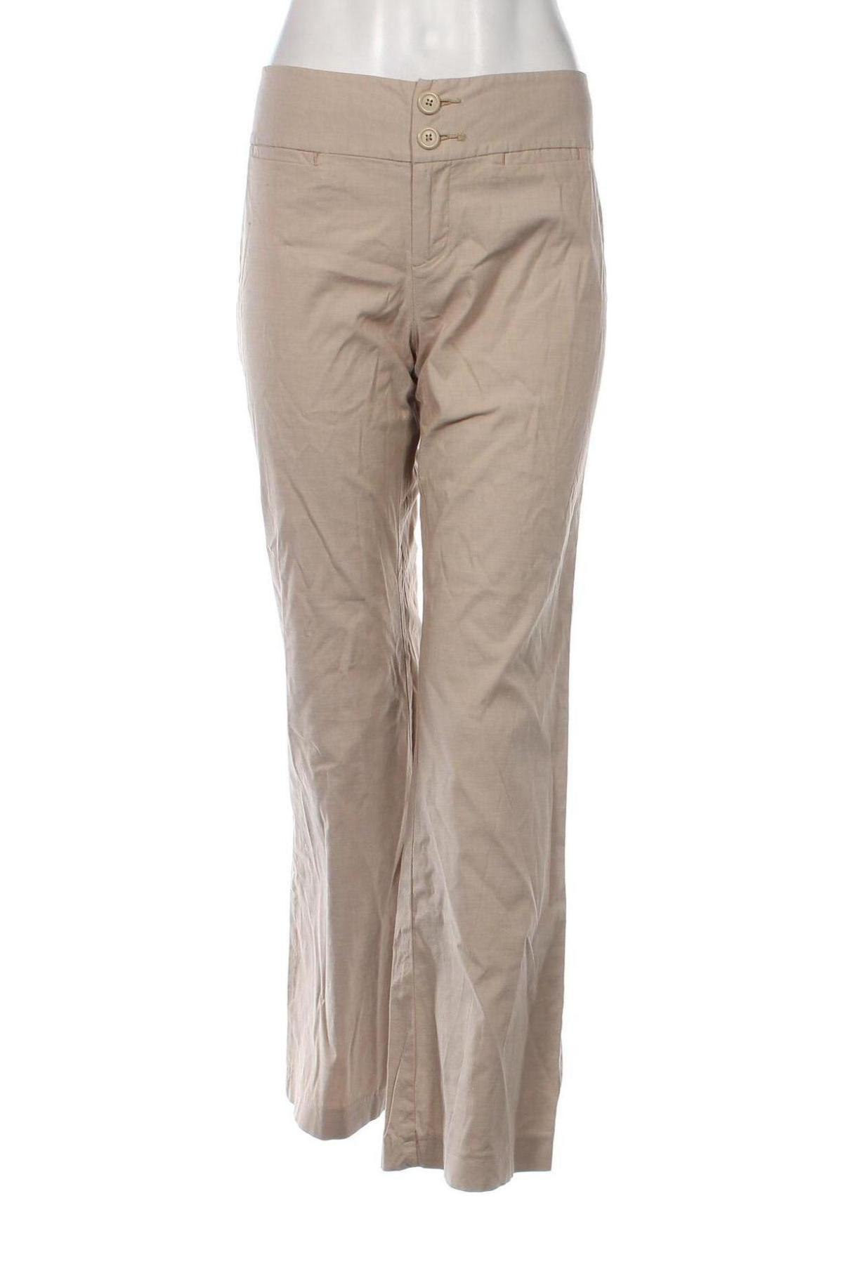 Pantaloni de femei Calvin Klein, Mărime M, Culoare Bej, Preț 125,13 Lei