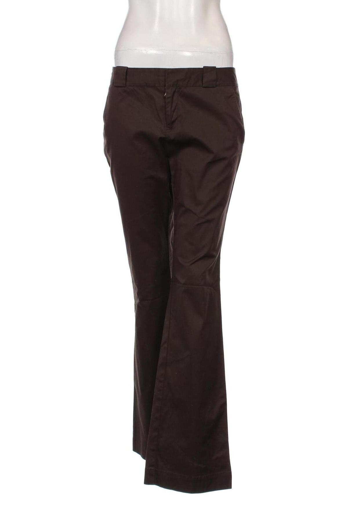 Дамски панталон Calvin Klein, Размер M, Цвят Кафяв, Цена 56,68 лв.