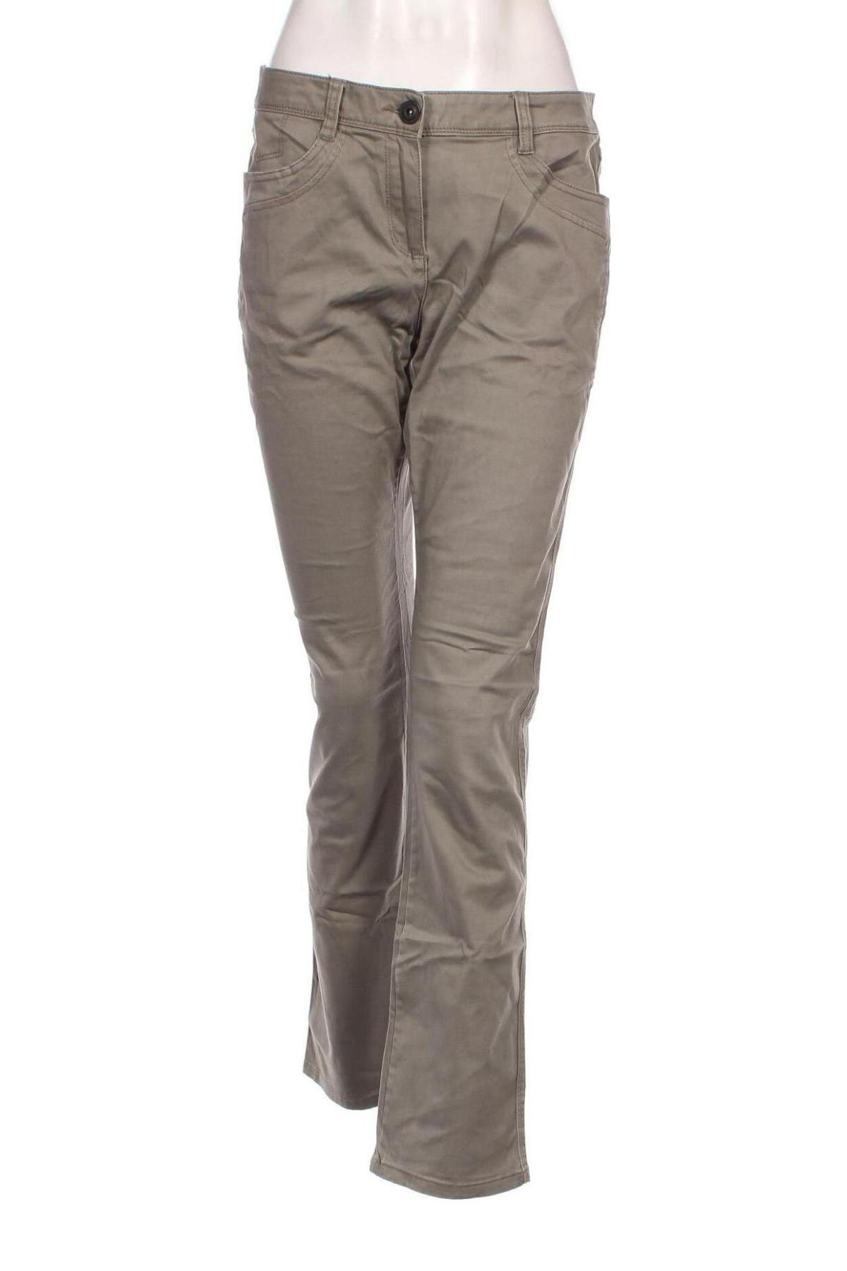 Pantaloni de femei Cecil, Mărime M, Culoare Verde, Preț 20,23 Lei