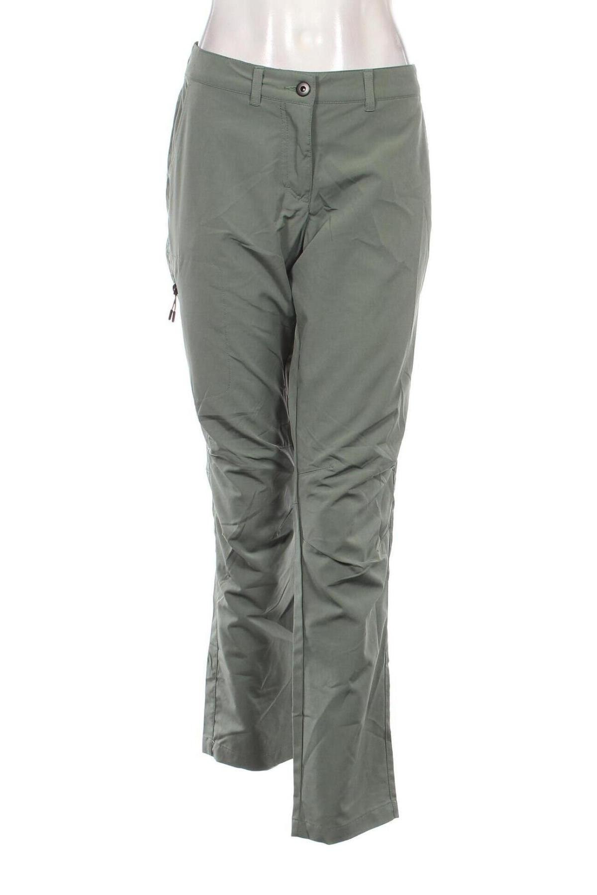 Pantaloni de femei Crivit, Mărime L, Culoare Verde, Preț 25,66 Lei