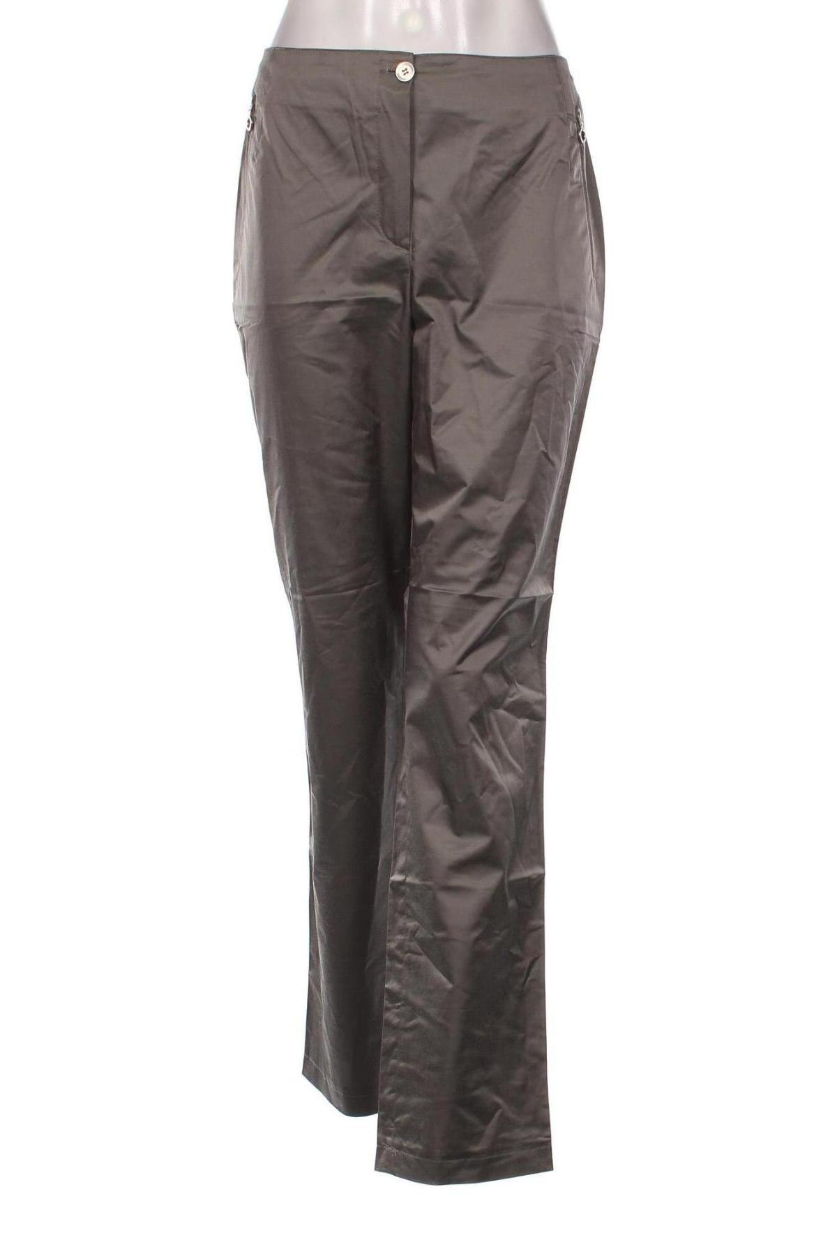 Pantaloni de femei Delmod, Mărime M, Culoare Gri, Preț 35,21 Lei