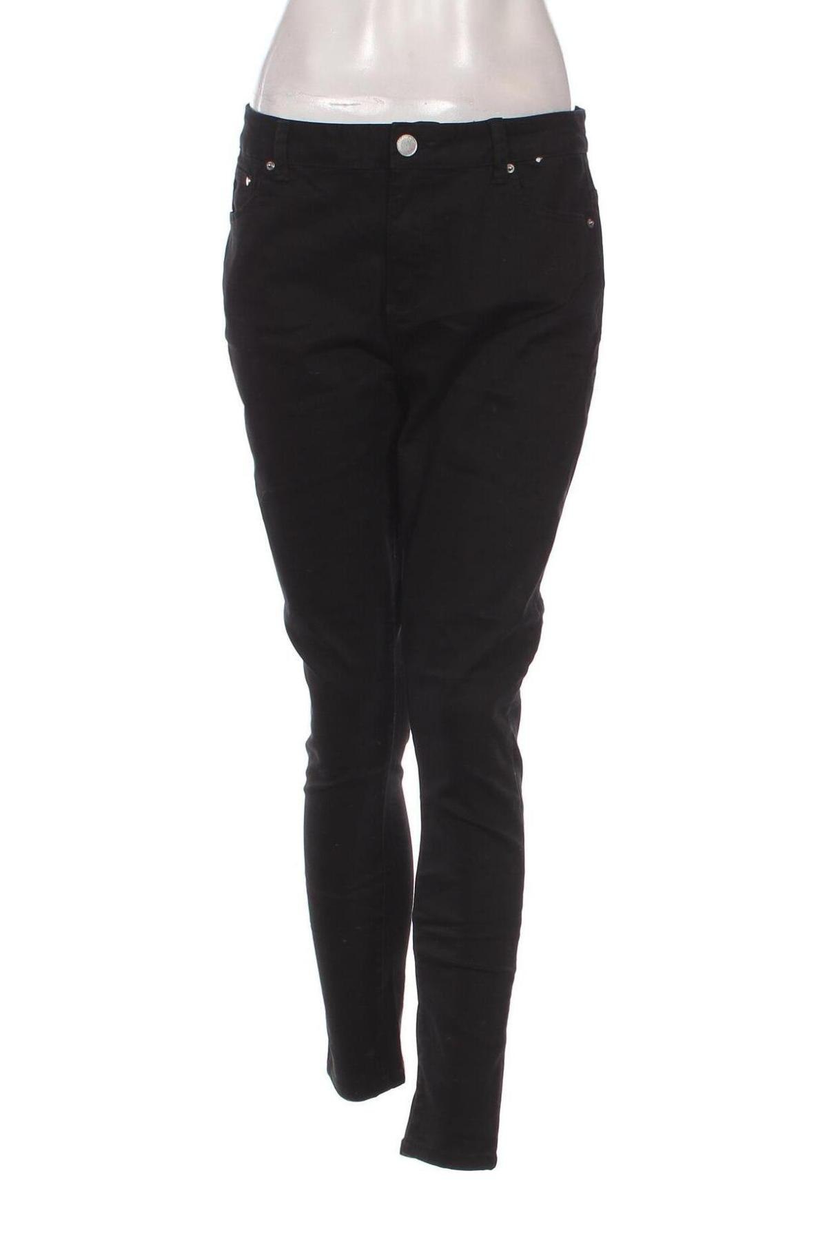 Γυναικείο παντελόνι Denim Co., Μέγεθος XL, Χρώμα Μαύρο, Τιμή 5,74 €