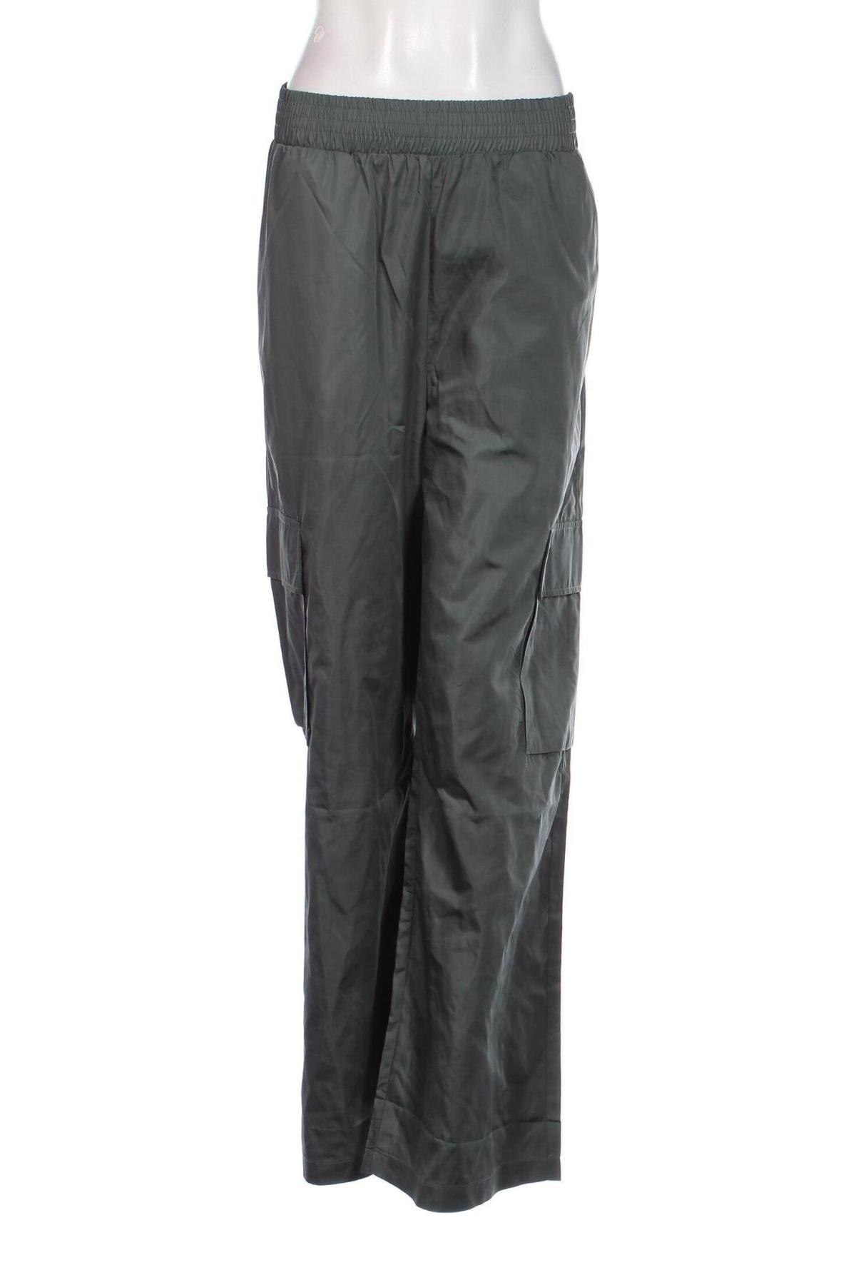 Pantaloni de femei Even&Odd, Mărime L, Culoare Verde, Preț 22,70 Lei