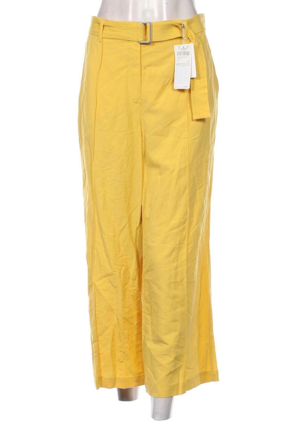 Γυναικείο παντελόνι Gerry Weber, Μέγεθος L, Χρώμα Κίτρινο, Τιμή 27,34 €