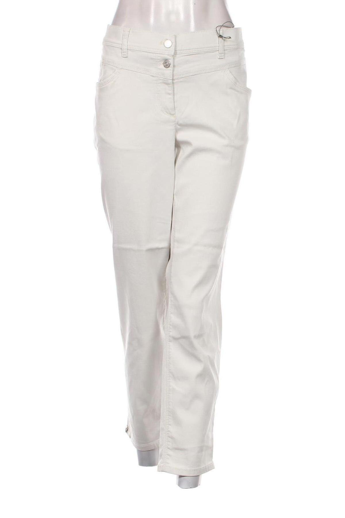Дамски панталон Gerry Weber, Размер XXL, Цвят Екрю, Цена 156,00 лв.