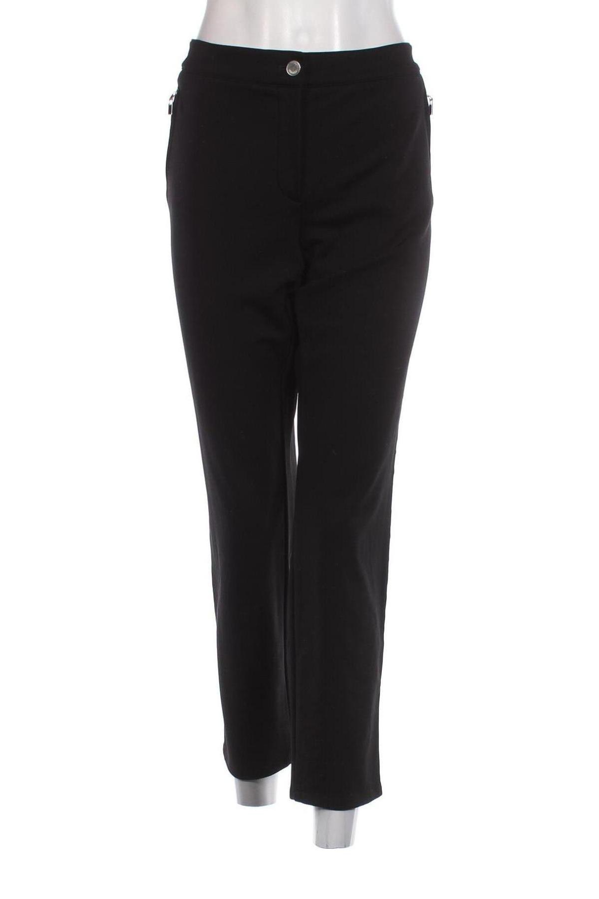 Γυναικείο παντελόνι Gerry Weber, Μέγεθος XL, Χρώμα Μαύρο, Τιμή 30,00 €