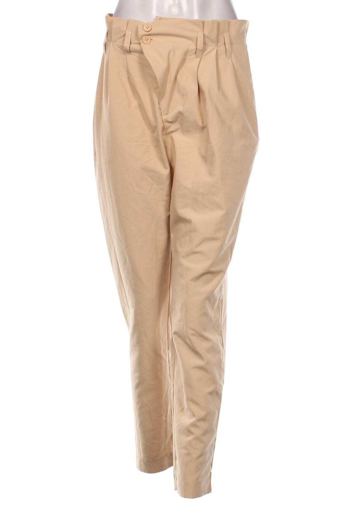 Pantaloni de femei Gina Tricot, Mărime S, Culoare Bej, Preț 38,88 Lei