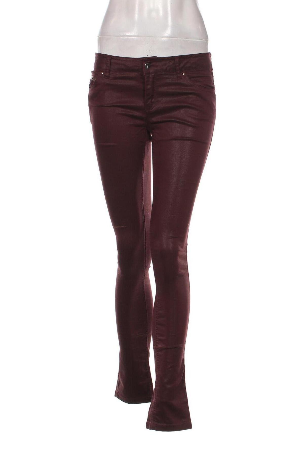Pantaloni de femei Grain De Malice, Mărime M, Culoare Roșu, Preț 20,23 Lei