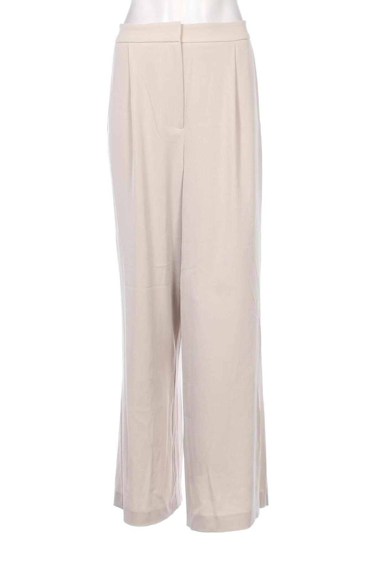 Pantaloni de femei H&M, Mărime L, Culoare Bej, Preț 42,60 Lei
