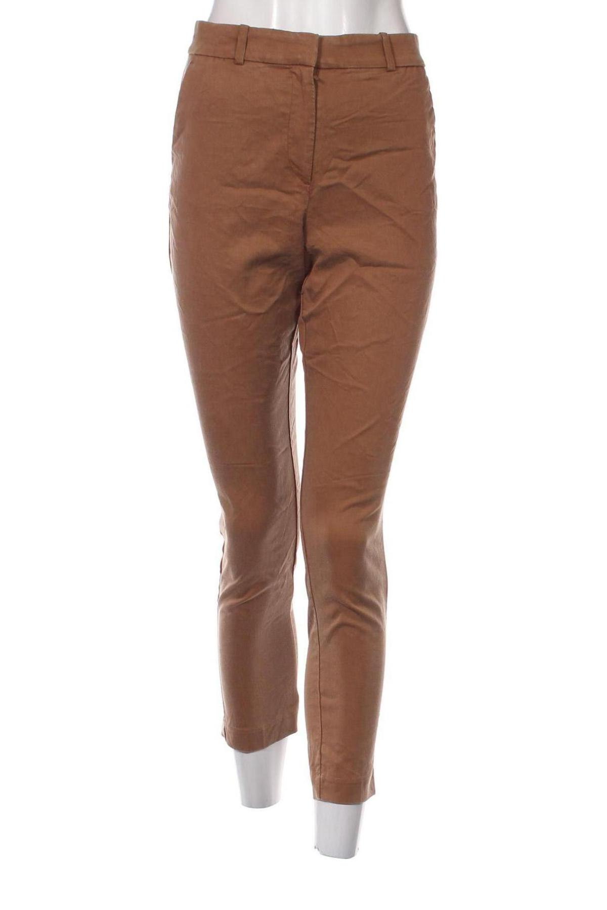 Pantaloni de femei H&M, Mărime S, Culoare Maro, Preț 31,48 Lei