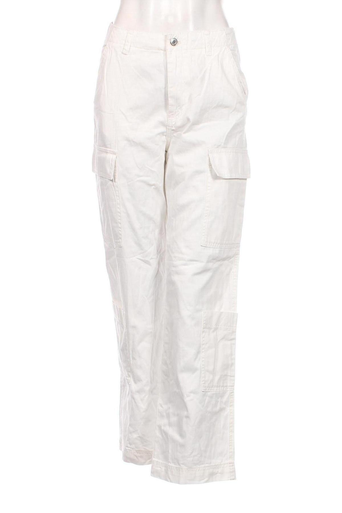 Γυναικείο παντελόνι H&M, Μέγεθος S, Χρώμα Λευκό, Τιμή 8,07 €