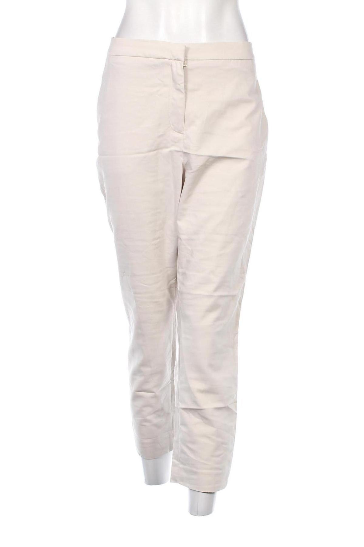 Pantaloni de femei H&M, Mărime XL, Culoare Bej, Preț 47,70 Lei