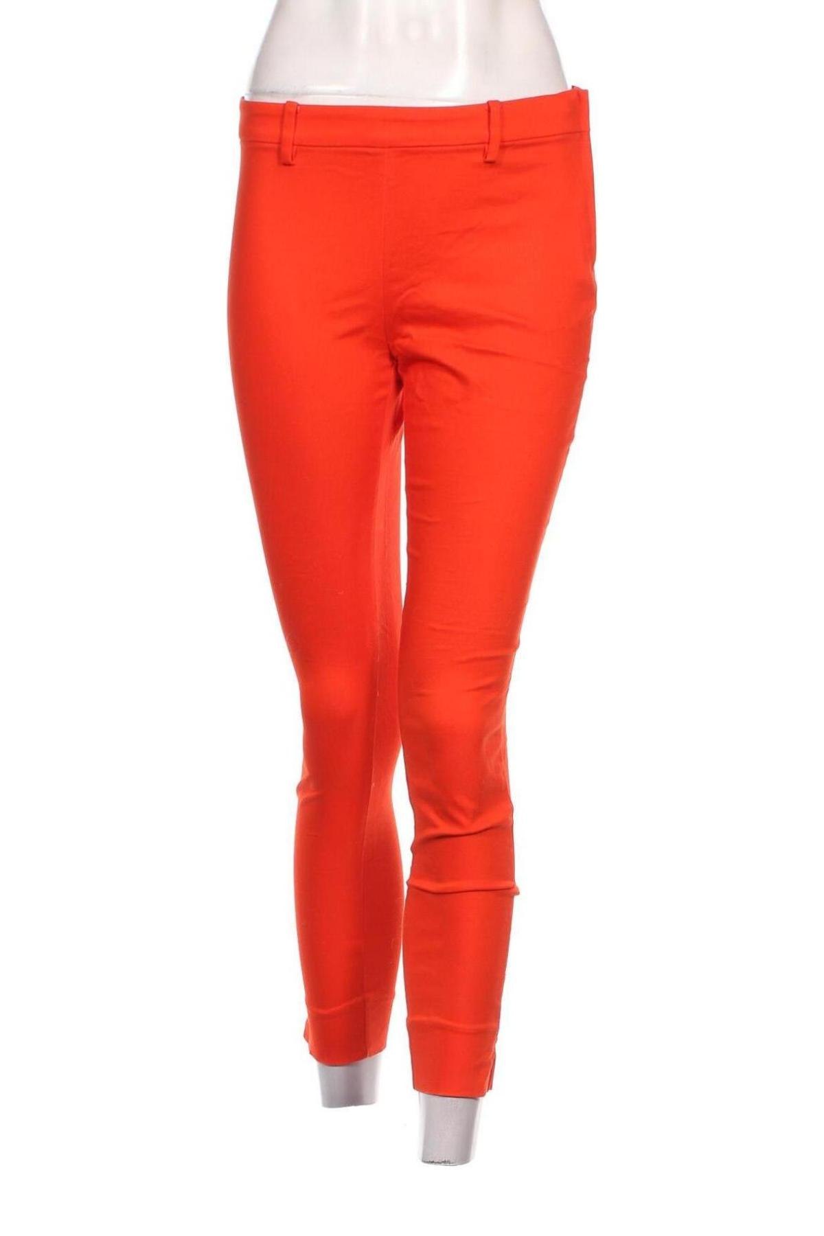 Дамски панталон H&M, Размер XS, Цвят Оранжев, Цена 8,99 лв.