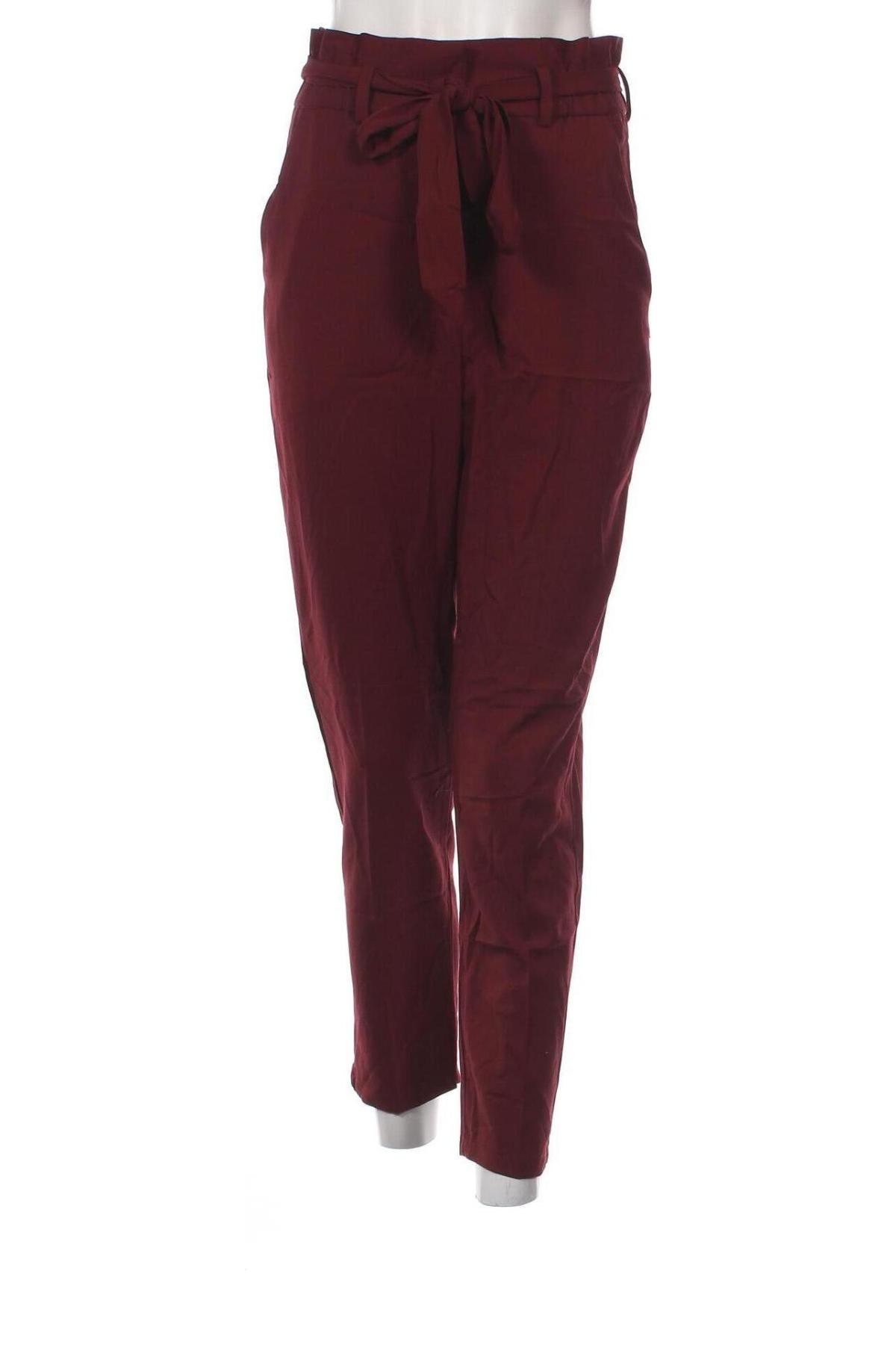 Pantaloni de femei H&M, Mărime S, Culoare Roșu, Preț 28,62 Lei