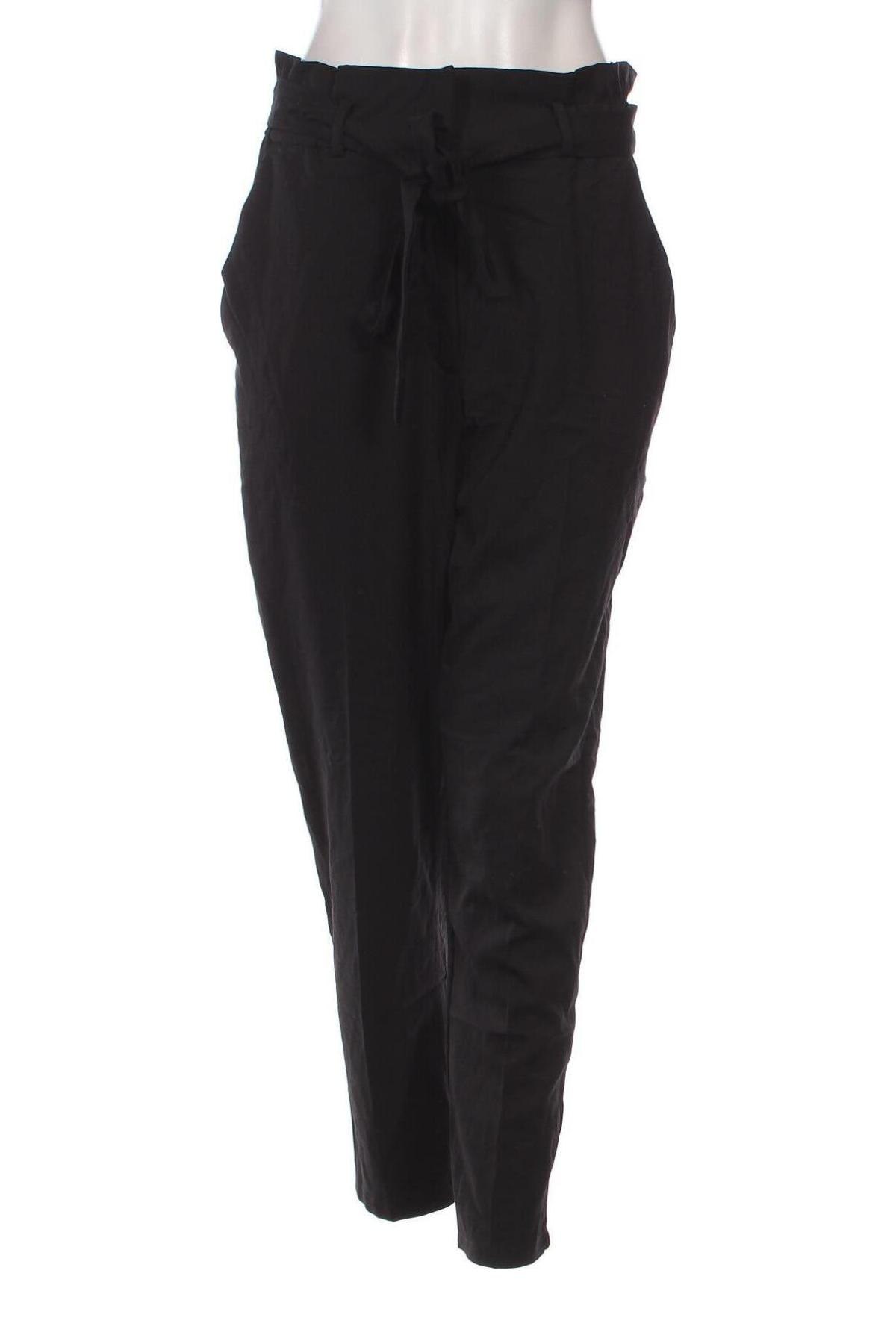 Pantaloni de femei H&M, Mărime L, Culoare Negru, Preț 33,39 Lei