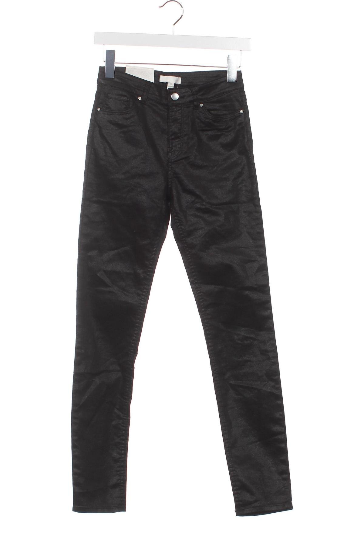 Γυναικείο παντελόνι H&M, Μέγεθος XS, Χρώμα Μαύρο, Τιμή 4,27 €