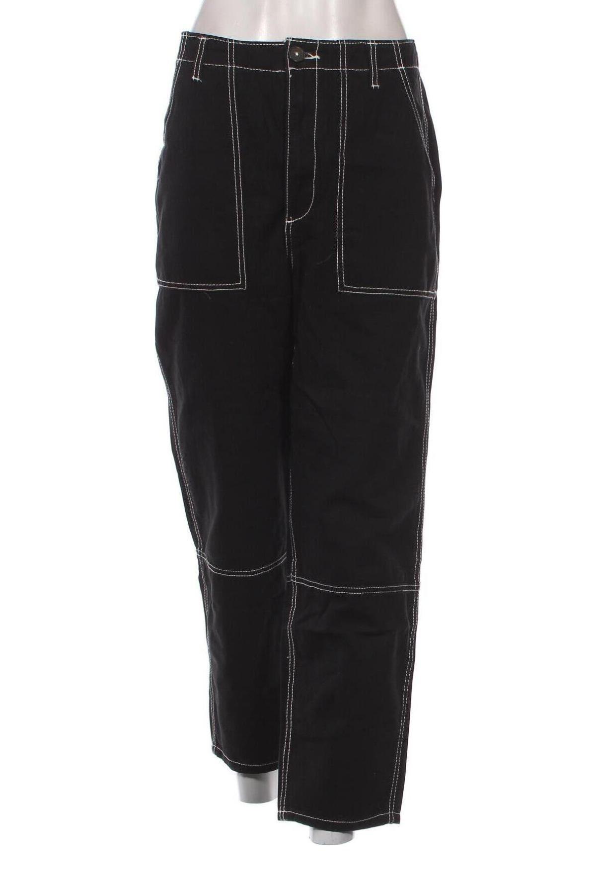 Дамски панталон H&M Divided, Размер L, Цвят Черен, Цена 9,57 лв.