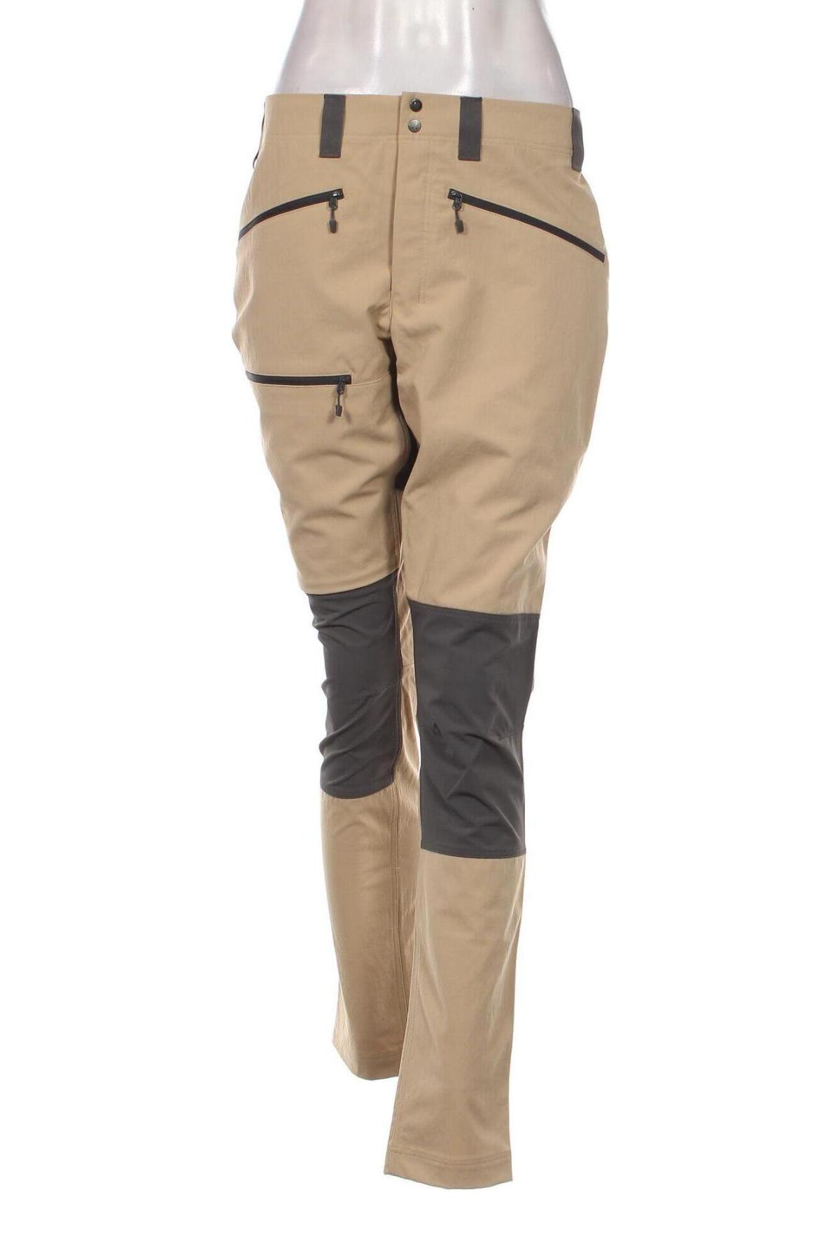 Дамски панталон Haglofs, Размер M, Цвят Бежов, Цена 124,00 лв.