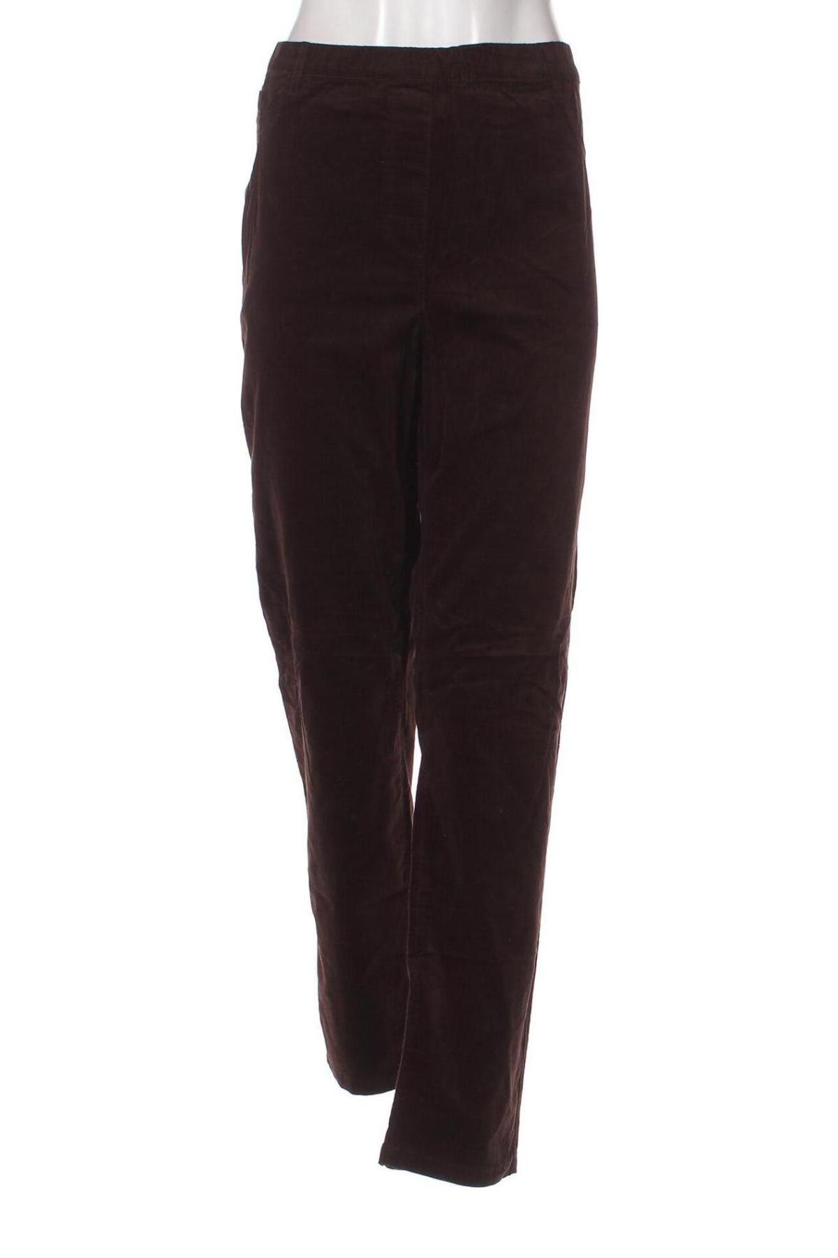 Γυναικείο παντελόνι Iwie, Μέγεθος XXL, Χρώμα Καφέ, Τιμή 9,69 €