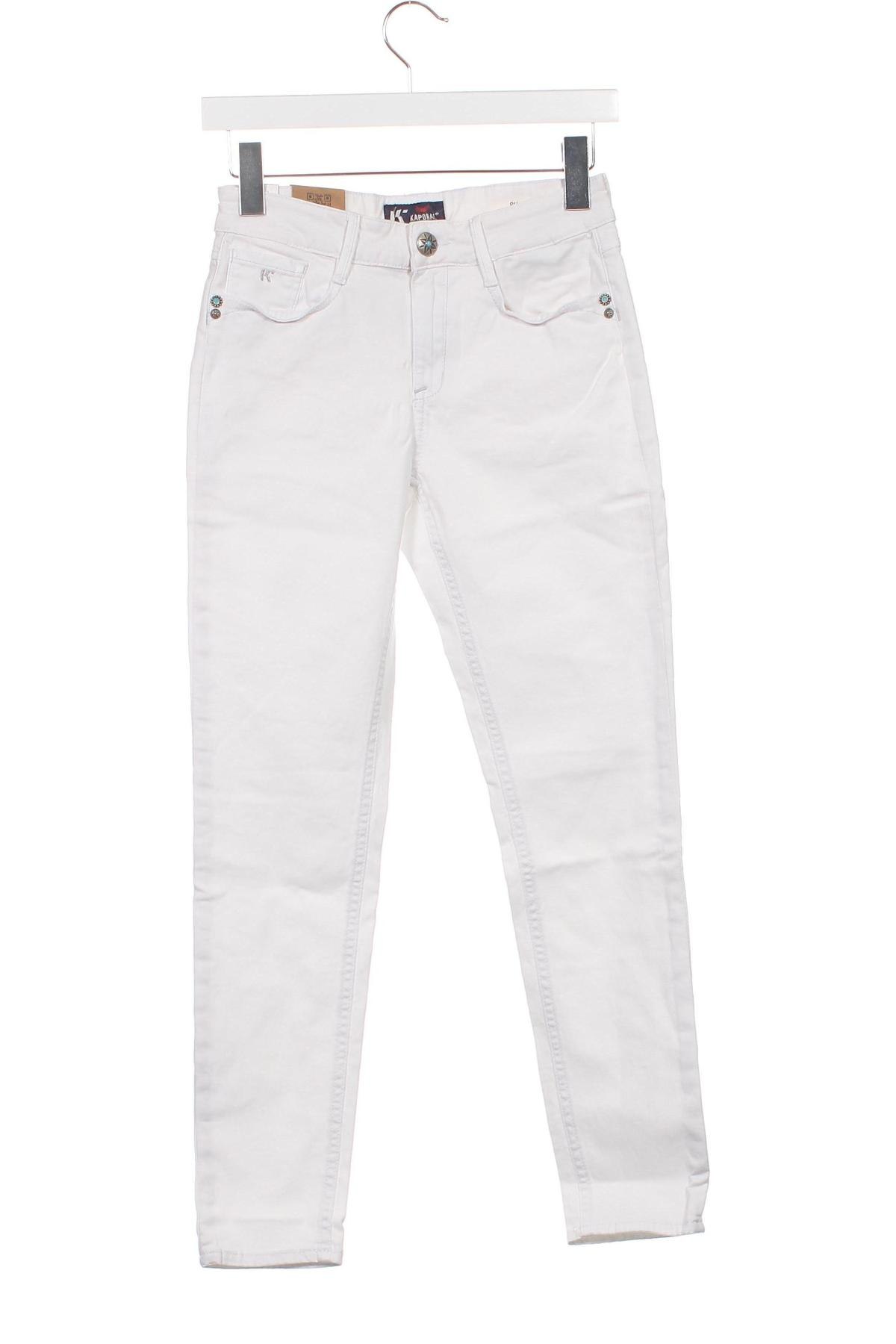 Дамски панталон Kaporal, Размер S, Цвят Бял, Цена 93,00 лв.