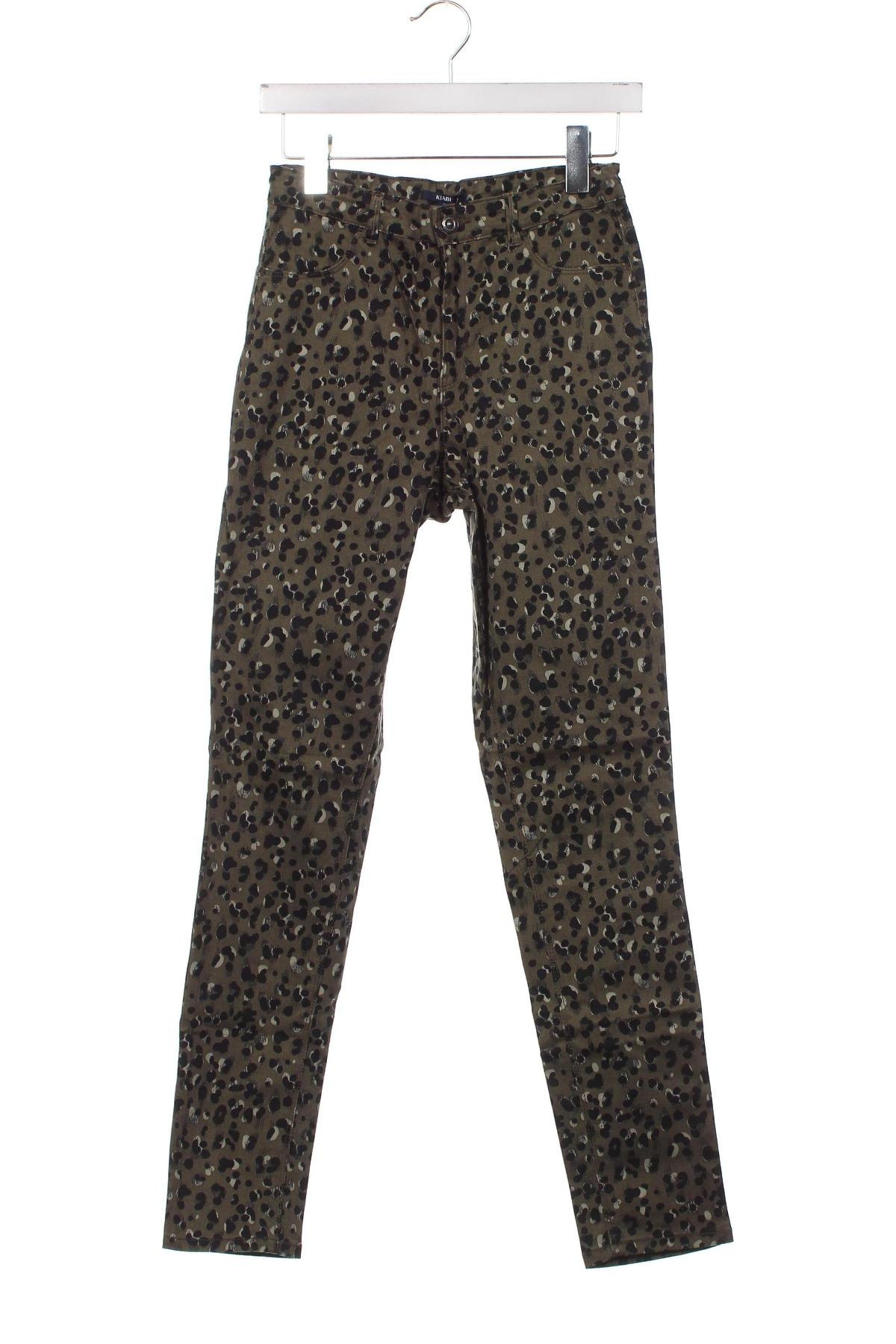 Дамски панталон Kiabi, Размер S, Цвят Зелен, Цена 3,19 лв.