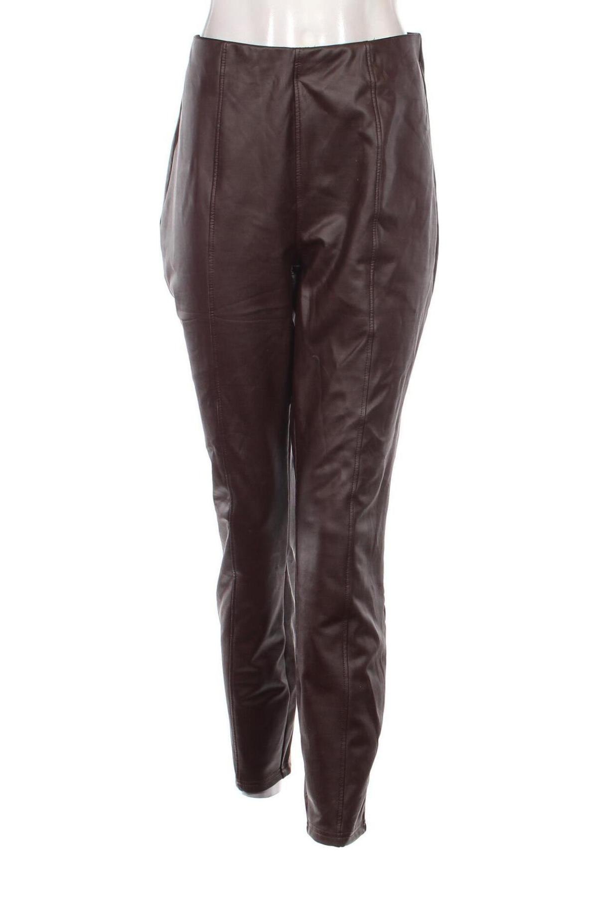 Дамски панталон Laura Torelli, Размер M, Цвят Кафяв, Цена 4,35 лв.