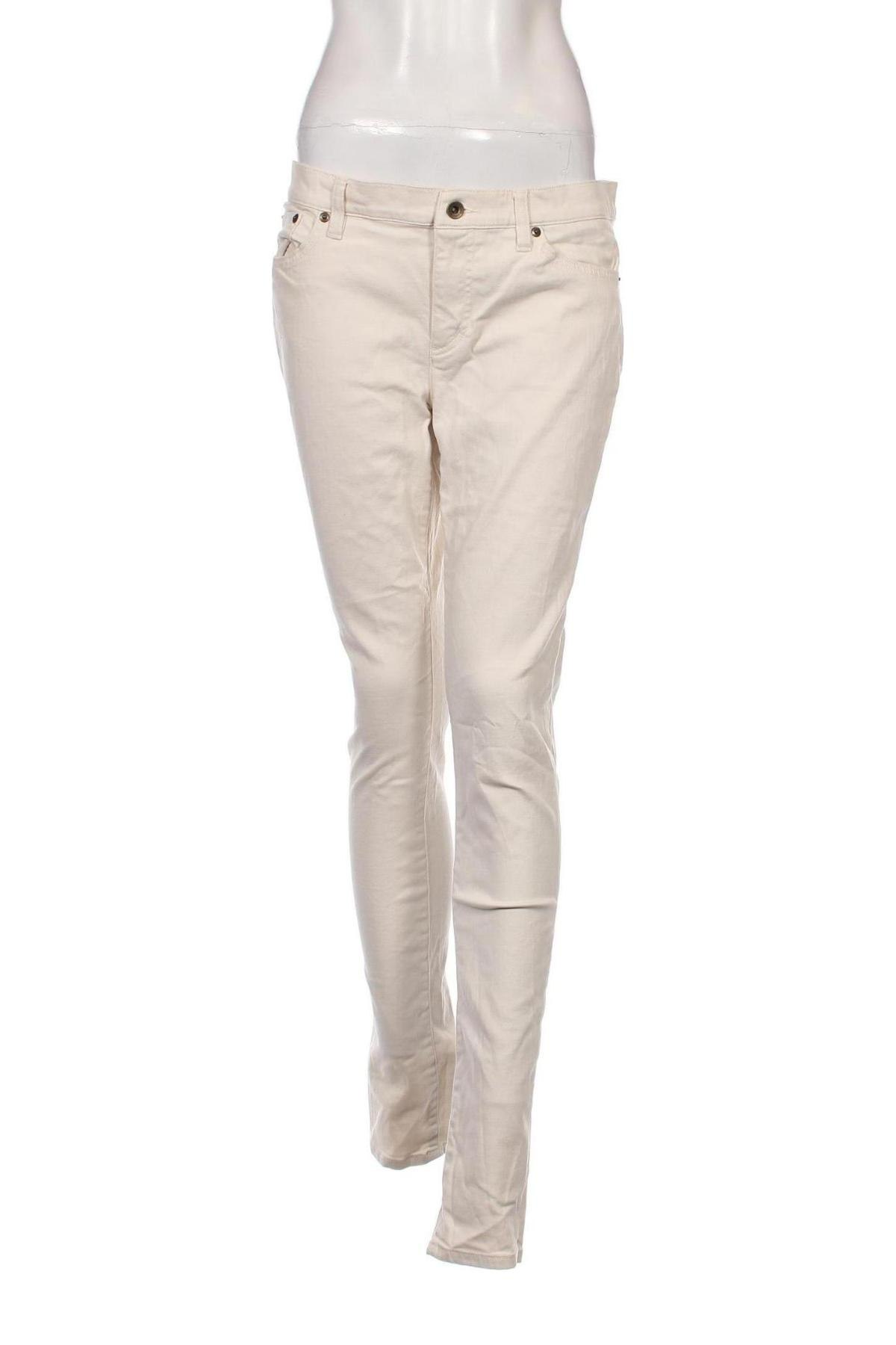 Pantaloni de femei Lauren Jeans & Co, Mărime M, Culoare Bej, Preț 89,47 Lei
