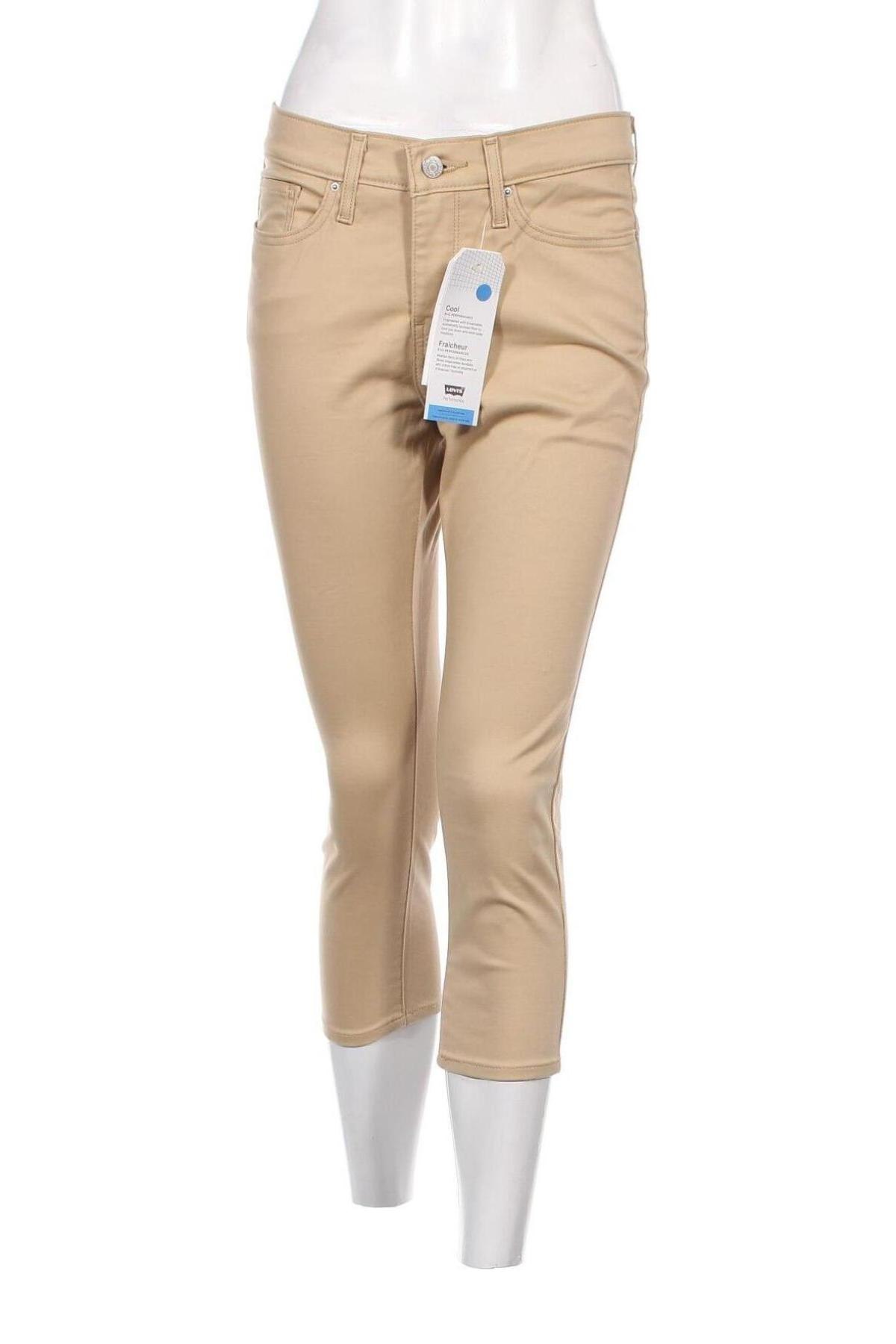 Γυναικείο παντελόνι Levi's, Μέγεθος M, Χρώμα  Μπέζ, Τιμή 13,67 €