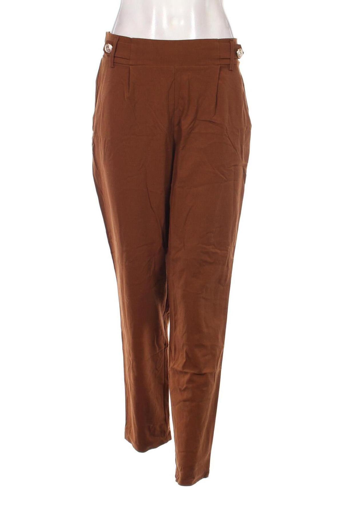 Pantaloni de femei Lola Liza, Mărime M, Culoare Maro, Preț 134,87 Lei