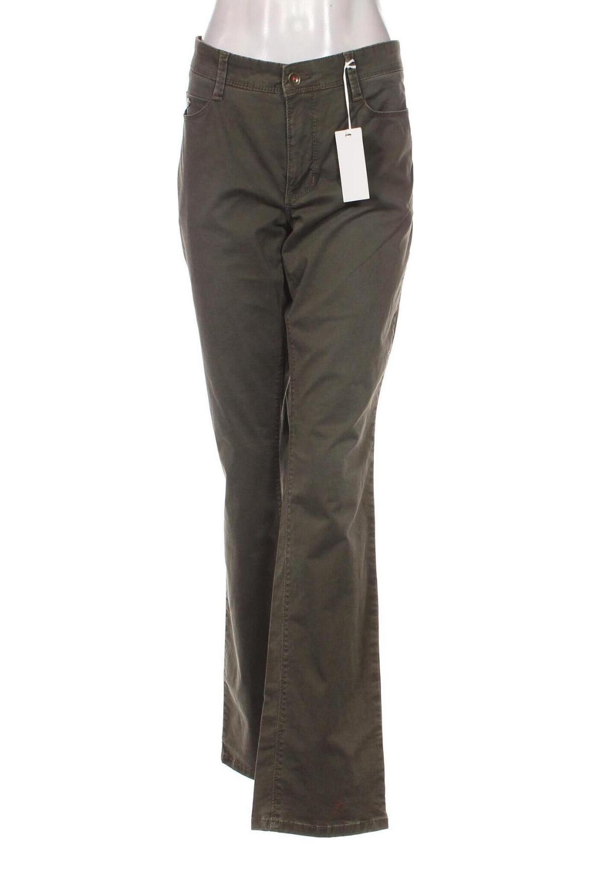 Дамски панталон Mac, Размер XL, Цвят Зелен, Цена 156,00 лв.