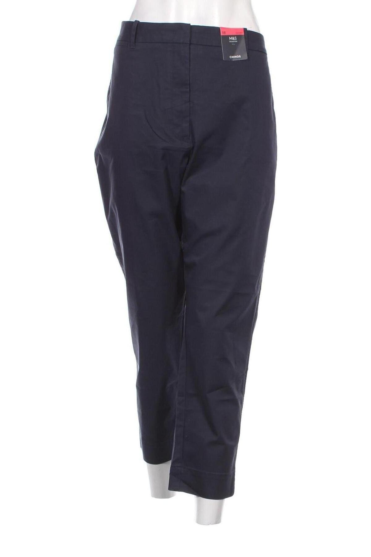 Dámske nohavice Marks & Spencer, Veľkosť XXL, Farba Modrá, Cena  31,96 €