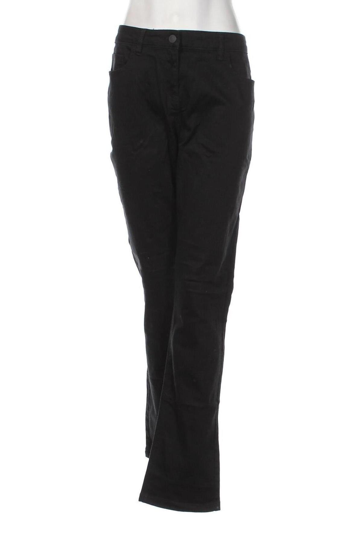 Pantaloni de femei Marks & Spencer, Mărime XL, Culoare Negru, Preț 44,41 Lei