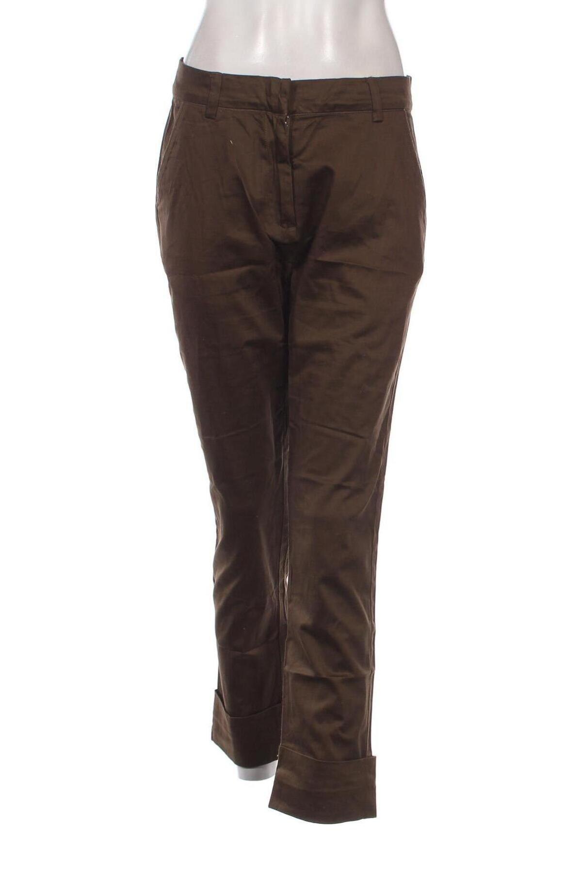 Дамски панталон Monoprix Femme, Размер M, Цвят Зелен, Цена 9,43 лв.