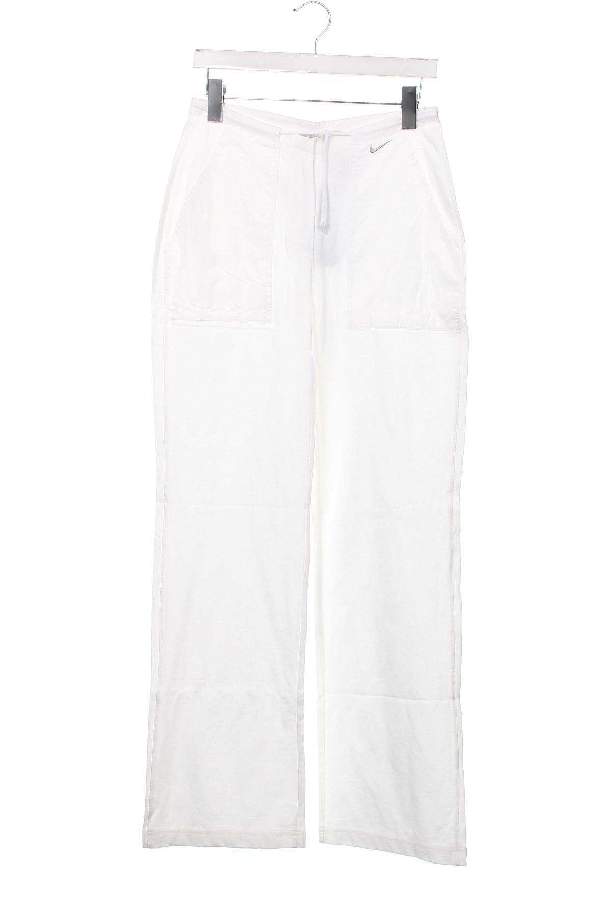 Γυναικείο παντελόνι Nike, Μέγεθος XS, Χρώμα Λευκό, Τιμή 63,92 €