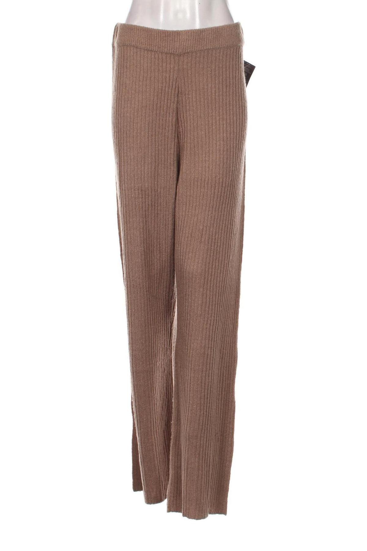 Дамски панталон Nly Trend, Размер XL, Цвят Кафяв, Цена 20,70 лв.