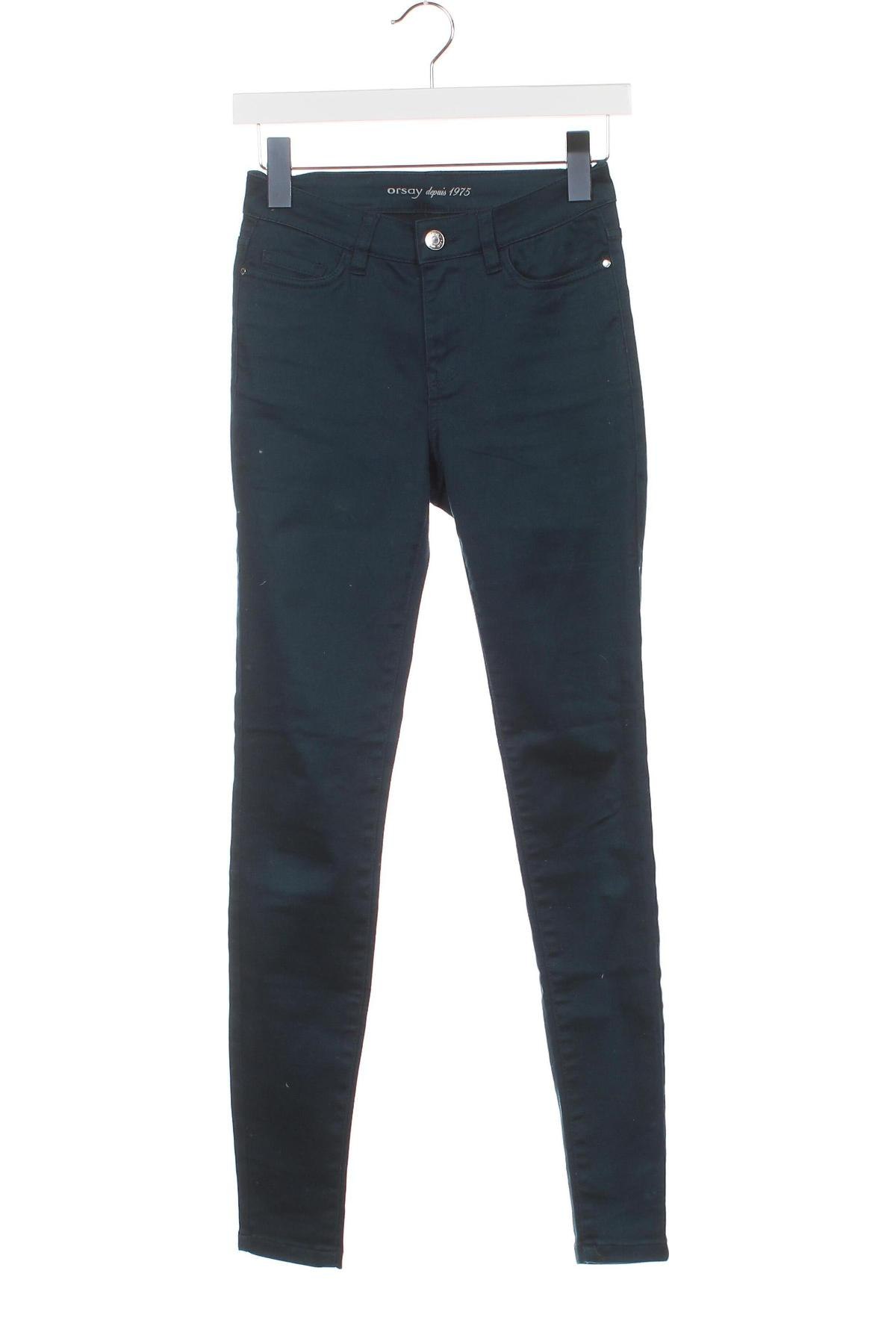 Дамски панталон Orsay, Размер XS, Цвят Син, Цена 31,47 лв.