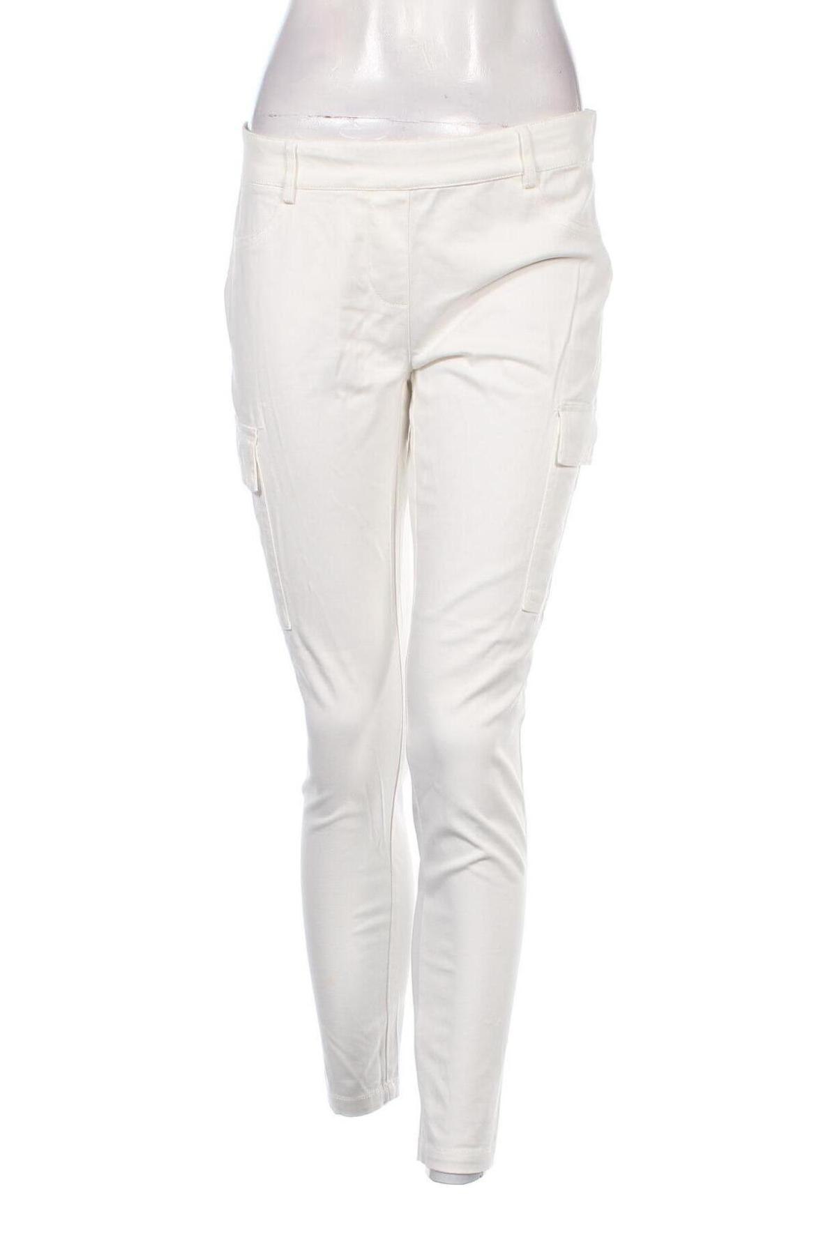 Pantaloni de femei Oviesse, Mărime XL, Culoare Alb, Preț 25,00 Lei