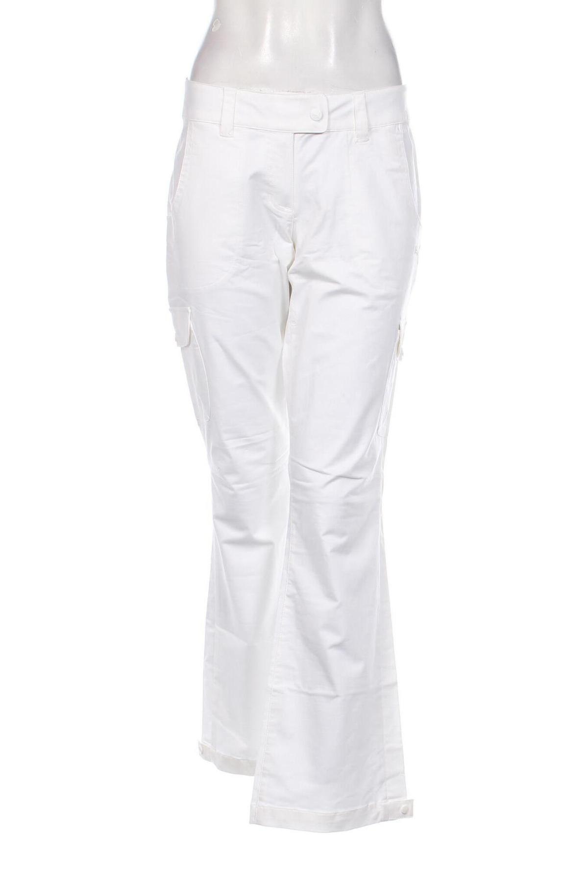Дамски панталон PUMA, Размер M, Цвят Бял, Цена 23,56 лв.
