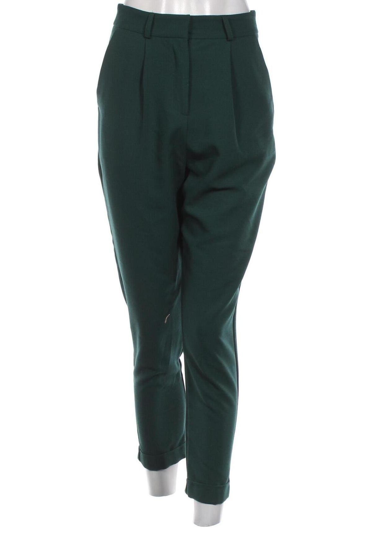 Γυναικείο παντελόνι Peacocks, Μέγεθος S, Χρώμα Πράσινο, Τιμή 8,46 €