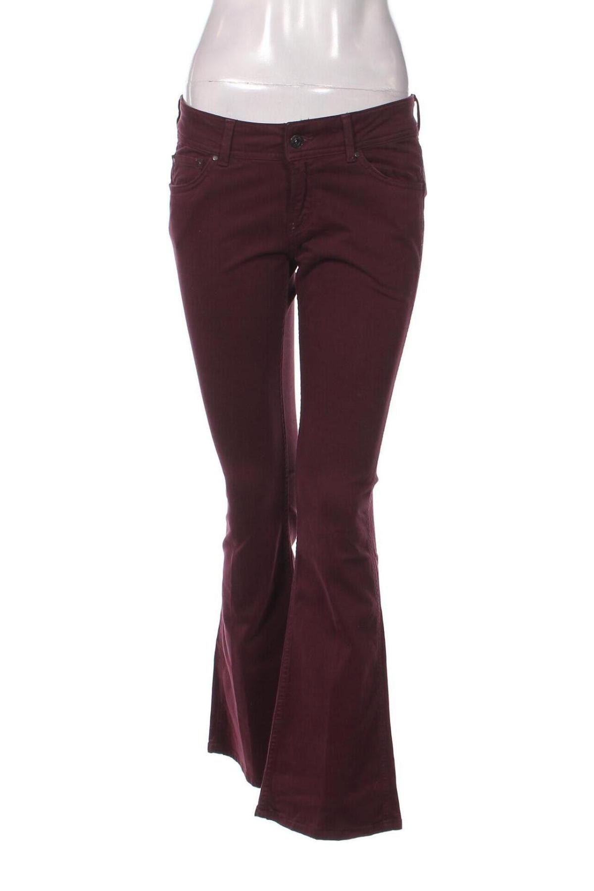 Pantaloni de femei Pepe Jeans, Mărime M, Culoare Roșu, Preț 277,11 Lei