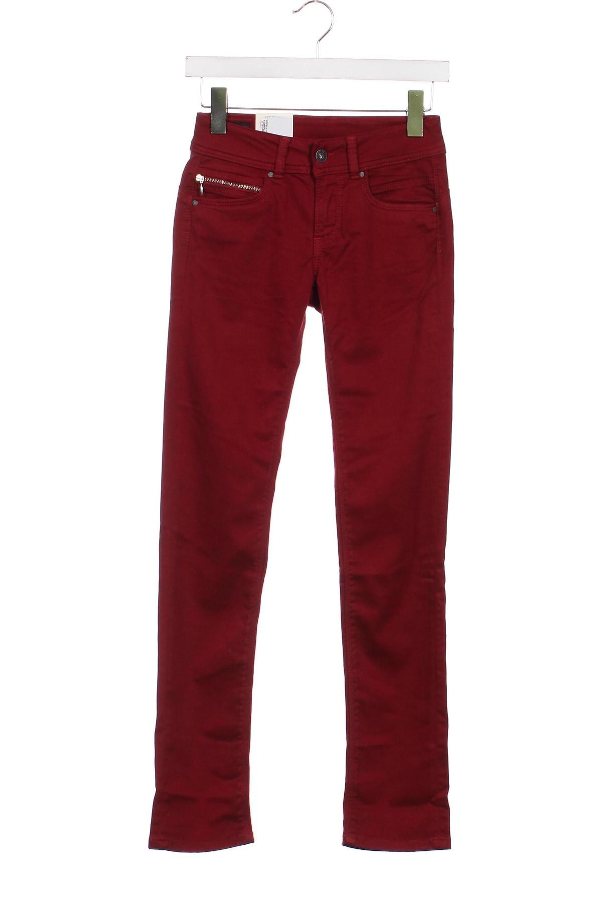Damenhose Pepe Jeans, Größe XXS, Farbe Rot, Preis 12,06 €