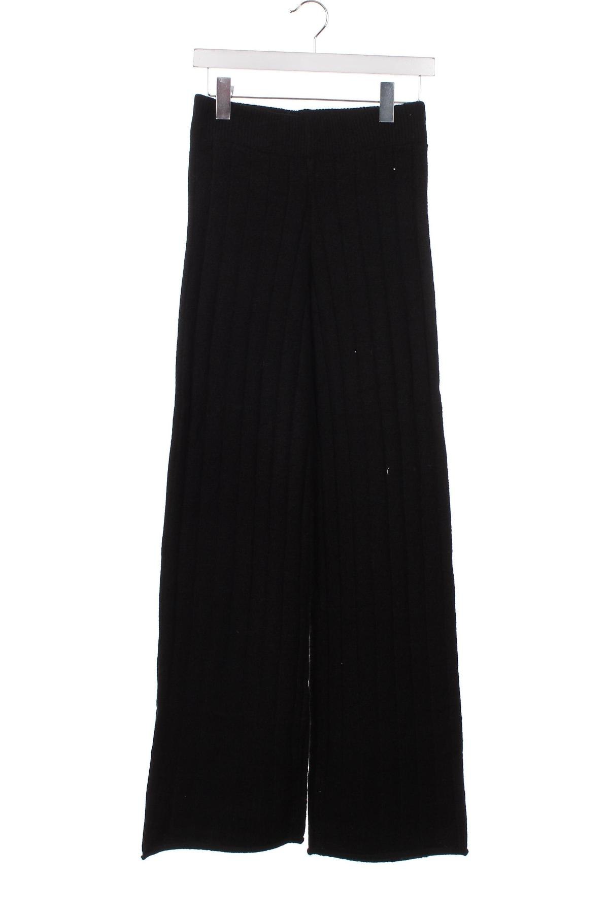 Γυναικείο παντελόνι Pieces, Μέγεθος XS, Χρώμα Μαύρο, Τιμή 14,70 €